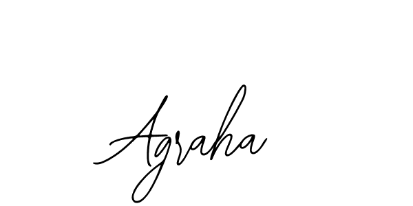 Agraha stylish signature style. Best Handwritten Sign (Bearetta-2O07w) for my name. Handwritten Signature Collection Ideas for my name Agraha. Agraha signature style 12 images and pictures png