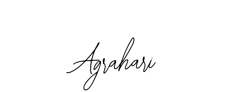 Similarly Bearetta-2O07w is the best handwritten signature design. Signature creator online .You can use it as an online autograph creator for name Agrahari. Agrahari signature style 12 images and pictures png