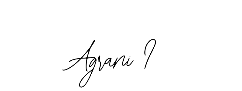 Bearetta-2O07w is a professional signature style that is perfect for those who want to add a touch of class to their signature. It is also a great choice for those who want to make their signature more unique. Get Agrani I name to fancy signature for free. Agrani I signature style 12 images and pictures png