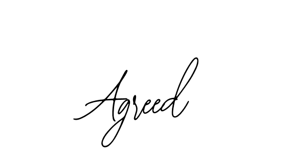 Make a beautiful signature design for name Agreed. With this signature (Bearetta-2O07w) style, you can create a handwritten signature for free. Agreed signature style 12 images and pictures png