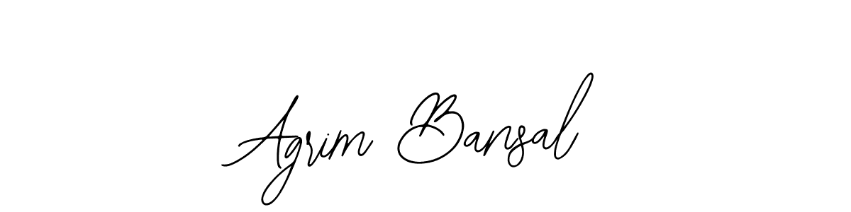 Here are the top 10 professional signature styles for the name Agrim Bansal. These are the best autograph styles you can use for your name. Agrim Bansal signature style 12 images and pictures png