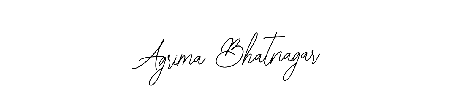 Bearetta-2O07w is a professional signature style that is perfect for those who want to add a touch of class to their signature. It is also a great choice for those who want to make their signature more unique. Get Agrima Bhatnagar name to fancy signature for free. Agrima Bhatnagar signature style 12 images and pictures png