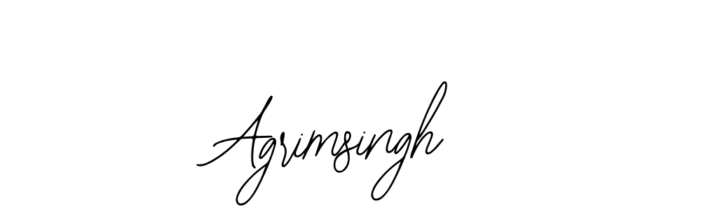 Also we have Agrimsingh name is the best signature style. Create professional handwritten signature collection using Bearetta-2O07w autograph style. Agrimsingh signature style 12 images and pictures png