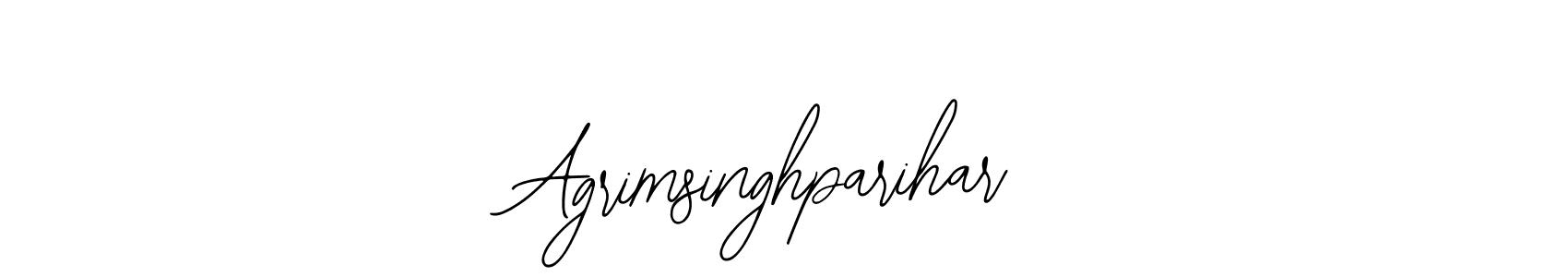 Also we have Agrimsinghparihar name is the best signature style. Create professional handwritten signature collection using Bearetta-2O07w autograph style. Agrimsinghparihar signature style 12 images and pictures png