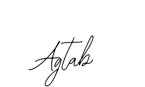 Make a beautiful signature design for name Agtab. Use this online signature maker to create a handwritten signature for free. Agtab signature style 12 images and pictures png
