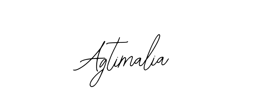 Bearetta-2O07w is a professional signature style that is perfect for those who want to add a touch of class to their signature. It is also a great choice for those who want to make their signature more unique. Get Agtimalia name to fancy signature for free. Agtimalia signature style 12 images and pictures png