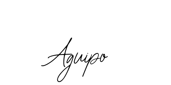 How to make Aguipo signature? Bearetta-2O07w is a professional autograph style. Create handwritten signature for Aguipo name. Aguipo signature style 12 images and pictures png