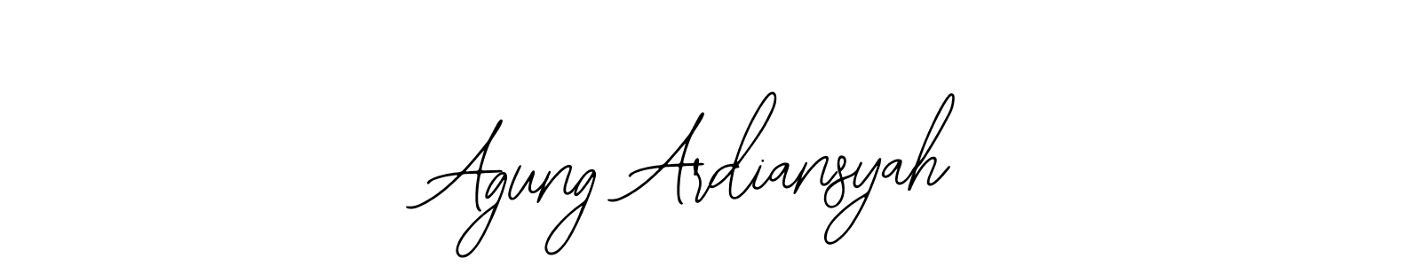 Also You can easily find your signature by using the search form. We will create Agung Ardiansyah name handwritten signature images for you free of cost using Bearetta-2O07w sign style. Agung Ardiansyah signature style 12 images and pictures png