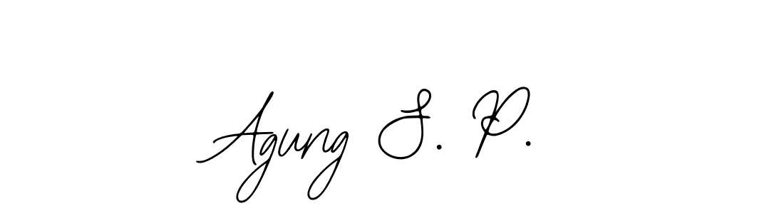 Agung S. P. stylish signature style. Best Handwritten Sign (Bearetta-2O07w) for my name. Handwritten Signature Collection Ideas for my name Agung S. P.. Agung S. P. signature style 12 images and pictures png