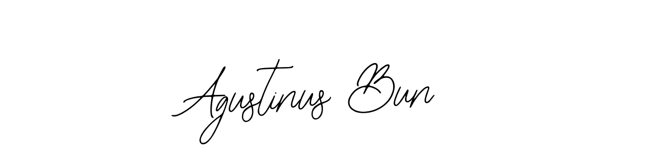 It looks lik you need a new signature style for name Agustinus Bun. Design unique handwritten (Bearetta-2O07w) signature with our free signature maker in just a few clicks. Agustinus Bun signature style 12 images and pictures png