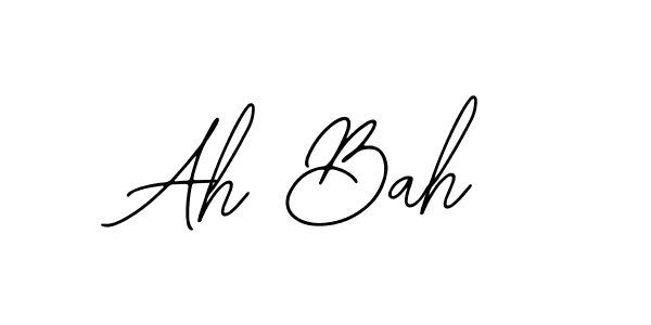 Best and Professional Signature Style for Ah Bah. Bearetta-2O07w Best Signature Style Collection. Ah Bah signature style 12 images and pictures png