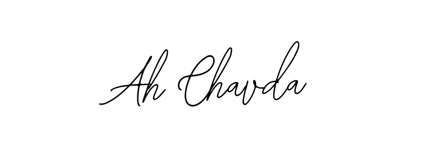 Make a short Ah Chavda signature style. Manage your documents anywhere anytime using Bearetta-2O07w. Create and add eSignatures, submit forms, share and send files easily. Ah Chavda signature style 12 images and pictures png