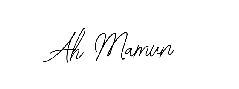 Similarly Bearetta-2O07w is the best handwritten signature design. Signature creator online .You can use it as an online autograph creator for name Ah Mamun. Ah Mamun signature style 12 images and pictures png