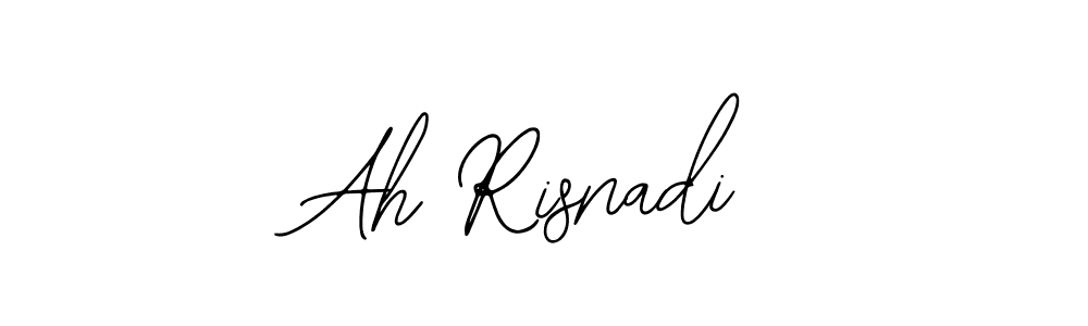 if you are searching for the best signature style for your name Ah Risnadi. so please give up your signature search. here we have designed multiple signature styles  using Bearetta-2O07w. Ah Risnadi signature style 12 images and pictures png