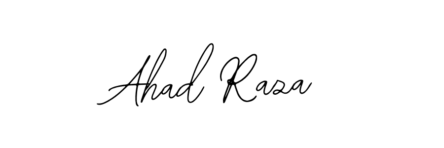 Also You can easily find your signature by using the search form. We will create Ahad Raza name handwritten signature images for you free of cost using Bearetta-2O07w sign style. Ahad Raza signature style 12 images and pictures png
