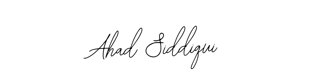 Make a beautiful signature design for name Ahad Siddiqui. With this signature (Bearetta-2O07w) style, you can create a handwritten signature for free. Ahad Siddiqui signature style 12 images and pictures png