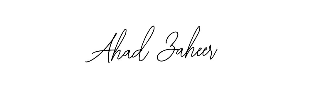 It looks lik you need a new signature style for name Ahad Zaheer. Design unique handwritten (Bearetta-2O07w) signature with our free signature maker in just a few clicks. Ahad Zaheer signature style 12 images and pictures png