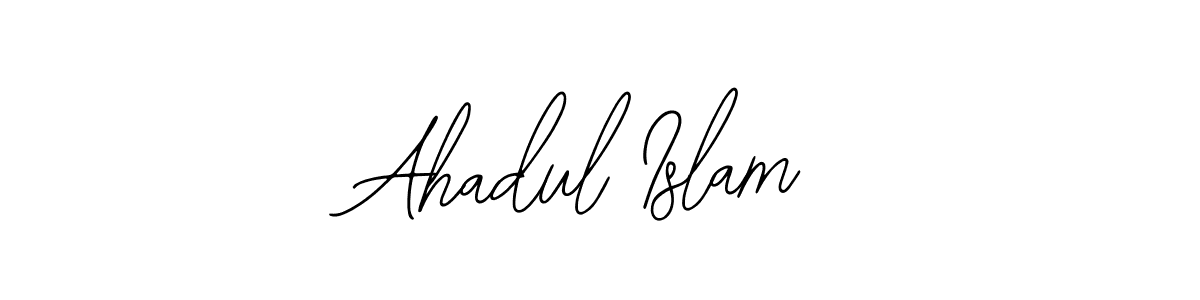 Also You can easily find your signature by using the search form. We will create Ahadul Islam name handwritten signature images for you free of cost using Bearetta-2O07w sign style. Ahadul Islam signature style 12 images and pictures png