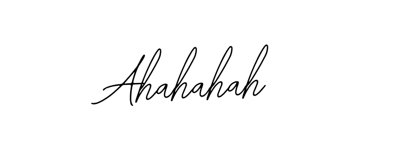 How to Draw Ahahahah signature style? Bearetta-2O07w is a latest design signature styles for name Ahahahah. Ahahahah signature style 12 images and pictures png