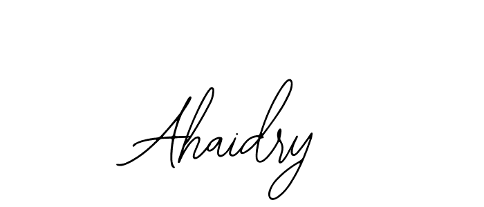 if you are searching for the best signature style for your name Ahaidry. so please give up your signature search. here we have designed multiple signature styles  using Bearetta-2O07w. Ahaidry signature style 12 images and pictures png