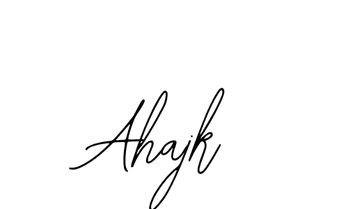 How to make Ahajk signature? Bearetta-2O07w is a professional autograph style. Create handwritten signature for Ahajk name. Ahajk signature style 12 images and pictures png