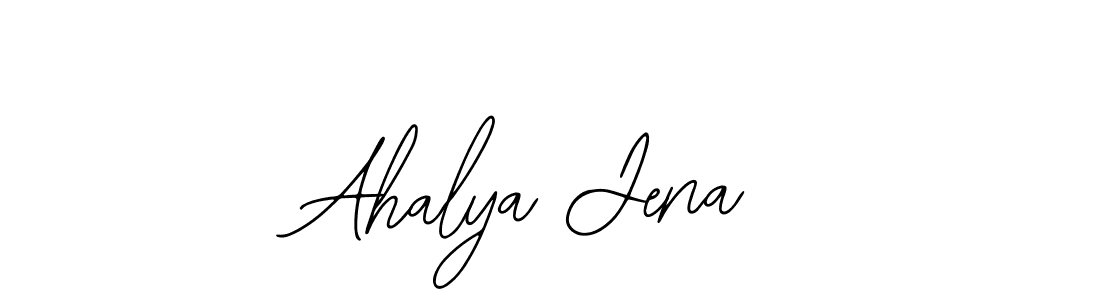Also You can easily find your signature by using the search form. We will create Ahalya Jena name handwritten signature images for you free of cost using Bearetta-2O07w sign style. Ahalya Jena signature style 12 images and pictures png