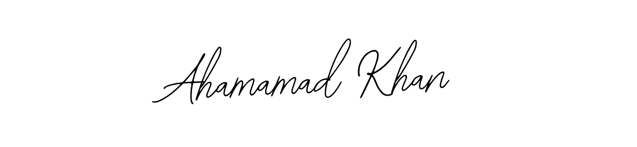 Once you've used our free online signature maker to create your best signature Bearetta-2O07w style, it's time to enjoy all of the benefits that Ahamamad Khan name signing documents. Ahamamad Khan signature style 12 images and pictures png