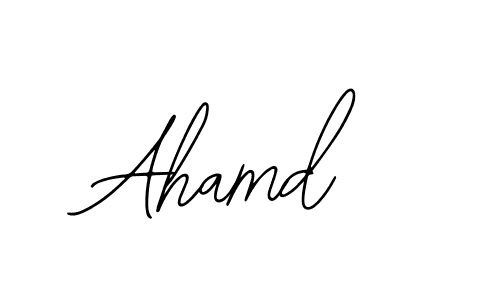 The best way (Bearetta-2O07w) to make a short signature is to pick only two or three words in your name. The name Ahamd include a total of six letters. For converting this name. Ahamd signature style 12 images and pictures png