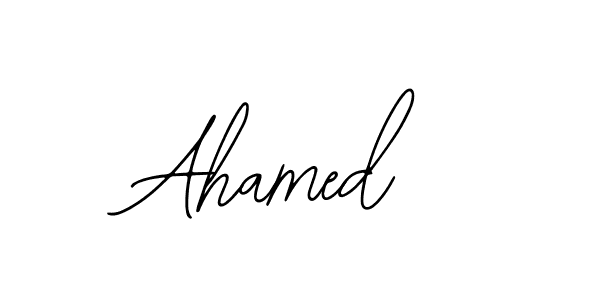 Ahamed stylish signature style. Best Handwritten Sign (Bearetta-2O07w) for my name. Handwritten Signature Collection Ideas for my name Ahamed. Ahamed signature style 12 images and pictures png