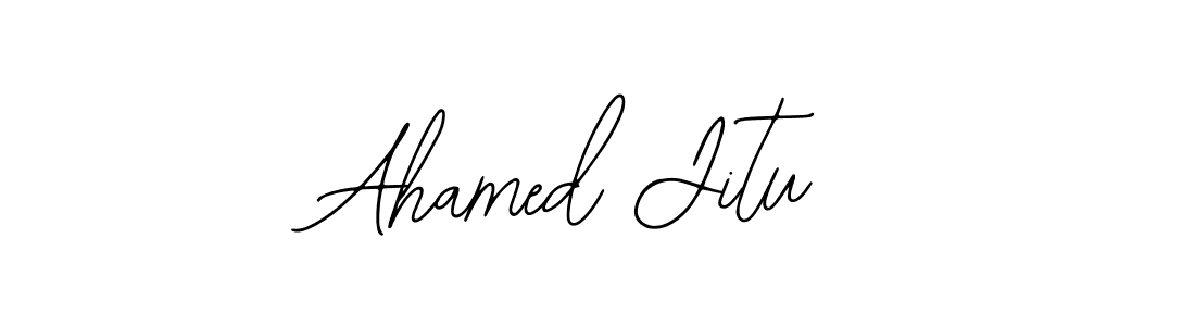 See photos of Ahamed Jitu official signature by Spectra . Check more albums & portfolios. Read reviews & check more about Bearetta-2O07w font. Ahamed Jitu signature style 12 images and pictures png