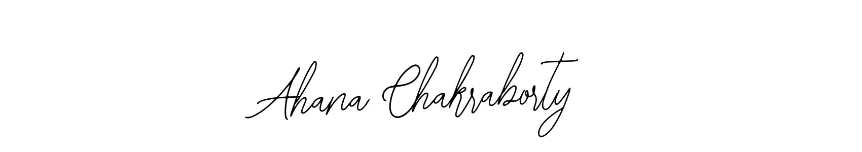 Design your own signature with our free online signature maker. With this signature software, you can create a handwritten (Bearetta-2O07w) signature for name Ahana Chakraborty. Ahana Chakraborty signature style 12 images and pictures png