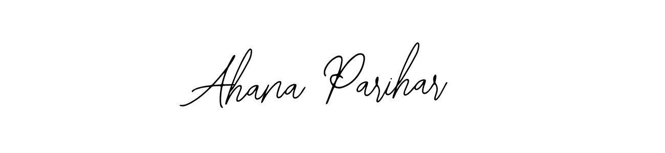 Use a signature maker to create a handwritten signature online. With this signature software, you can design (Bearetta-2O07w) your own signature for name Ahana Parihar. Ahana Parihar signature style 12 images and pictures png