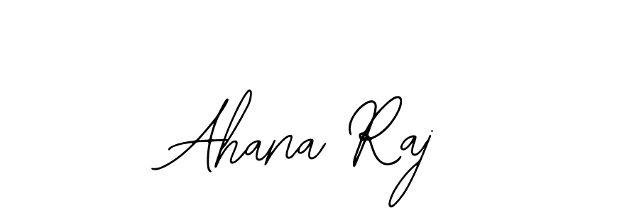 Also You can easily find your signature by using the search form. We will create Ahana Raj name handwritten signature images for you free of cost using Bearetta-2O07w sign style. Ahana Raj signature style 12 images and pictures png