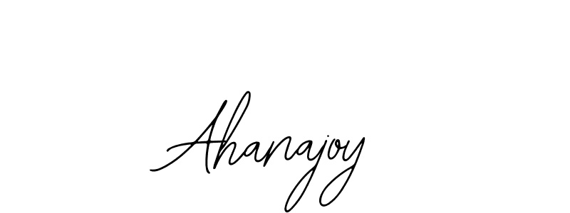 if you are searching for the best signature style for your name Ahanajoy. so please give up your signature search. here we have designed multiple signature styles  using Bearetta-2O07w. Ahanajoy signature style 12 images and pictures png
