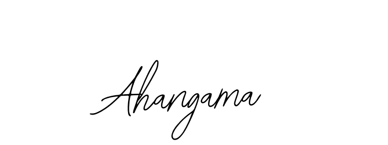 The best way (Bearetta-2O07w) to make a short signature is to pick only two or three words in your name. The name Ahangama include a total of six letters. For converting this name. Ahangama signature style 12 images and pictures png
