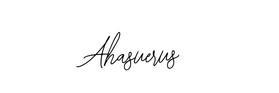 Ahasuerus stylish signature style. Best Handwritten Sign (Bearetta-2O07w) for my name. Handwritten Signature Collection Ideas for my name Ahasuerus. Ahasuerus signature style 12 images and pictures png