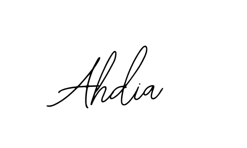 Bearetta-2O07w is a professional signature style that is perfect for those who want to add a touch of class to their signature. It is also a great choice for those who want to make their signature more unique. Get Ahdia name to fancy signature for free. Ahdia signature style 12 images and pictures png