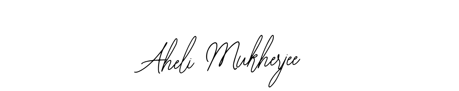 This is the best signature style for the Aheli Mukherjee name. Also you like these signature font (Bearetta-2O07w). Mix name signature. Aheli Mukherjee signature style 12 images and pictures png