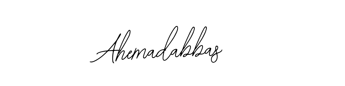 You can use this online signature creator to create a handwritten signature for the name Ahemadabbas . This is the best online autograph maker. Ahemadabbas  signature style 12 images and pictures png