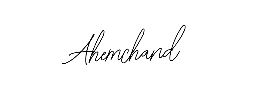 Create a beautiful signature design for name Ahemchand. With this signature (Bearetta-2O07w) fonts, you can make a handwritten signature for free. Ahemchand signature style 12 images and pictures png