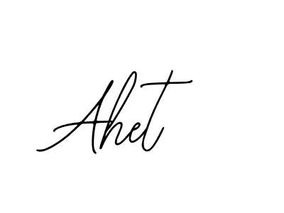 if you are searching for the best signature style for your name Ahet. so please give up your signature search. here we have designed multiple signature styles  using Bearetta-2O07w. Ahet signature style 12 images and pictures png