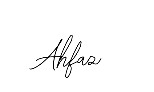 You should practise on your own different ways (Bearetta-2O07w) to write your name (Ahfaz) in signature. don't let someone else do it for you. Ahfaz signature style 12 images and pictures png