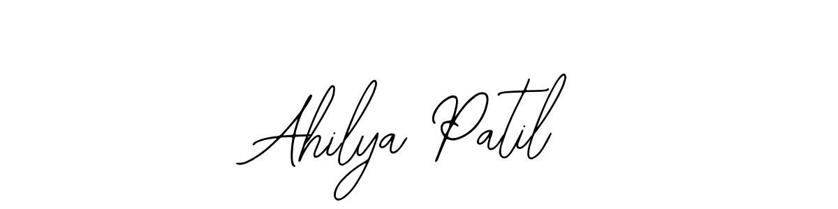 Ahilya Patil stylish signature style. Best Handwritten Sign (Bearetta-2O07w) for my name. Handwritten Signature Collection Ideas for my name Ahilya Patil. Ahilya Patil signature style 12 images and pictures png