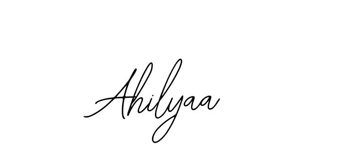 Bearetta-2O07w is a professional signature style that is perfect for those who want to add a touch of class to their signature. It is also a great choice for those who want to make their signature more unique. Get Ahilyaa name to fancy signature for free. Ahilyaa signature style 12 images and pictures png