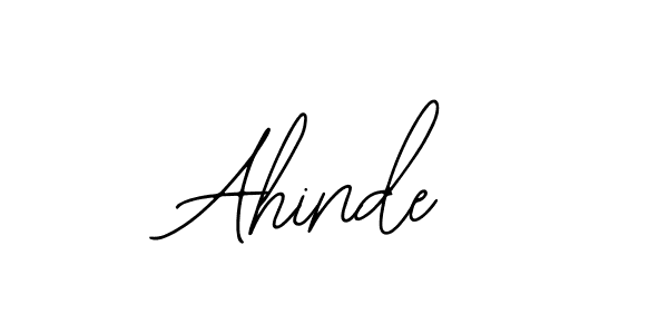 How to Draw Ahinde signature style? Bearetta-2O07w is a latest design signature styles for name Ahinde. Ahinde signature style 12 images and pictures png