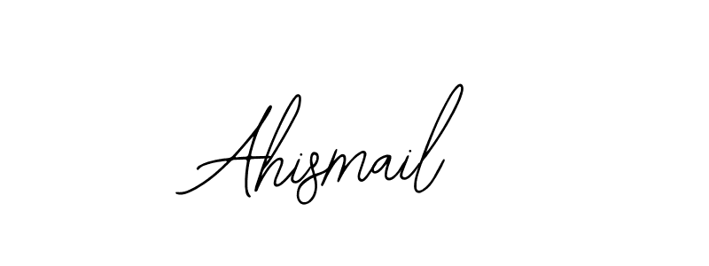 Create a beautiful signature design for name Ahismail. With this signature (Bearetta-2O07w) fonts, you can make a handwritten signature for free. Ahismail signature style 12 images and pictures png