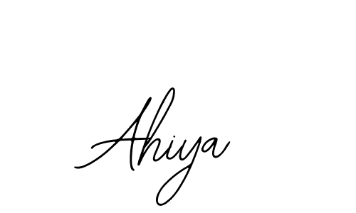 The best way (Bearetta-2O07w) to make a short signature is to pick only two or three words in your name. The name Ahiya include a total of six letters. For converting this name. Ahiya signature style 12 images and pictures png
