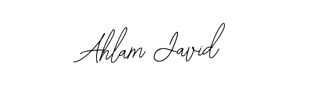 Ahlam Javid stylish signature style. Best Handwritten Sign (Bearetta-2O07w) for my name. Handwritten Signature Collection Ideas for my name Ahlam Javid. Ahlam Javid signature style 12 images and pictures png