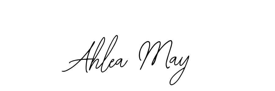 The best way (Bearetta-2O07w) to make a short signature is to pick only two or three words in your name. The name Ahlea May include a total of six letters. For converting this name. Ahlea May signature style 12 images and pictures png