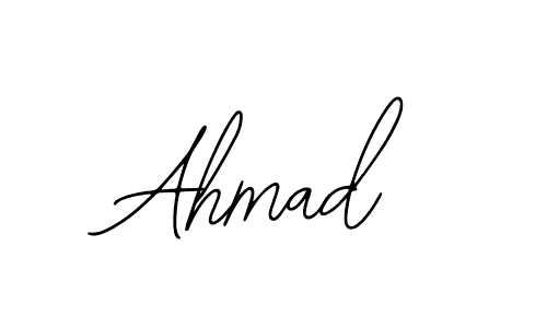 Make a beautiful signature design for name Ahmad. With this signature (Bearetta-2O07w) style, you can create a handwritten signature for free. Ahmad signature style 12 images and pictures png